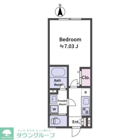 aLATO OyamaIIの物件間取画像